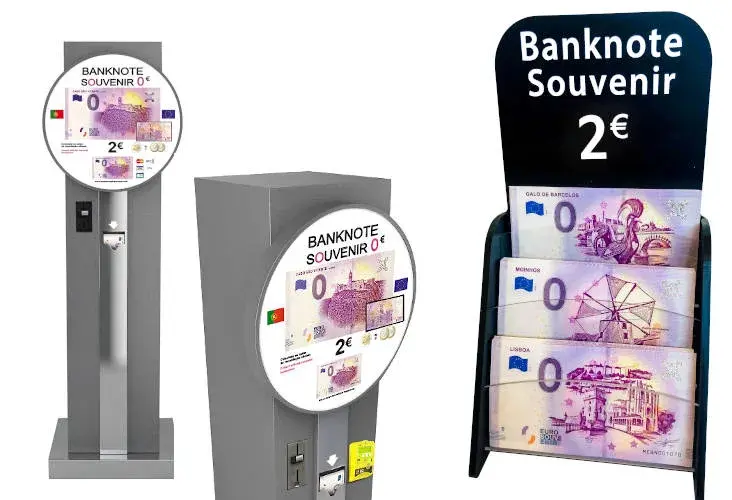 Points de vente de billets de 0 euro