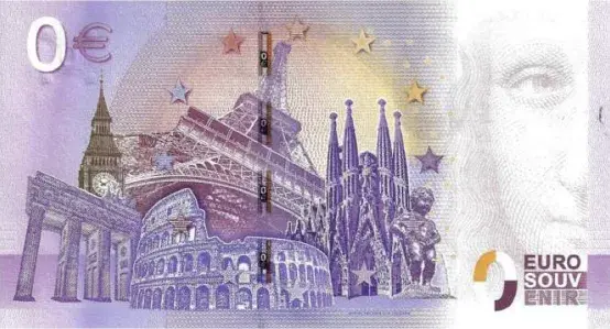 Verso à partir de 2016, avec la Porte de Brandebourg