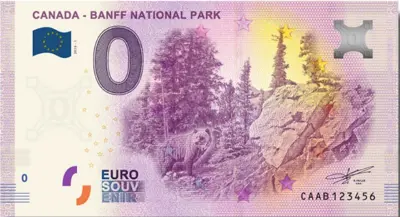 Billet 0€ CANADA - BANFF NATIONAL PARK