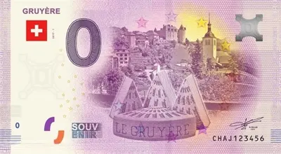 Billet 0€ GRUYÈRE