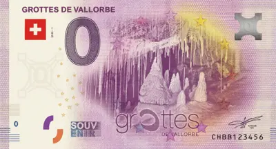 Billet 0€ GROTTES DE VALLORBE