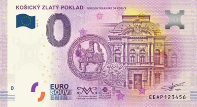 Billet 0€ KOŠICKÝ ZLATÝ POKLADGOLDEN TREASURE OF KOŠICE