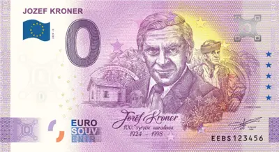 Billet 0€ JOZEF KRONER