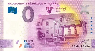 Billet 0€ MALOKARPATSKÉ MÚZEUM V PEZINKU