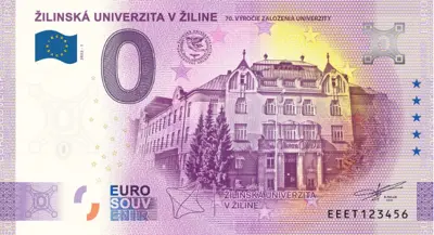 Billet 0€ ŽILINSKÁ UNIVERZITA V ŽILINE