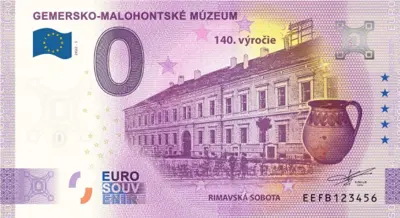 Billet 0€ GEMERSKO-MALOHONTSKÉ MÚZEUM