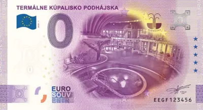 Billet 0€ TERMÁLNE KÚPALISKO PODHÁJSKA