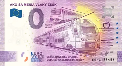Billet 0€ AKO SA MENIA VLAKY ZSSK