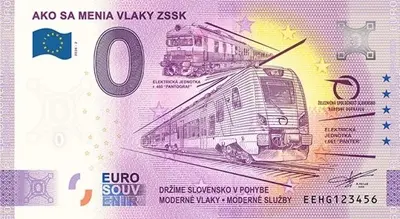 Billet 0€ AKO SA MENIA VLAKY ZSSK