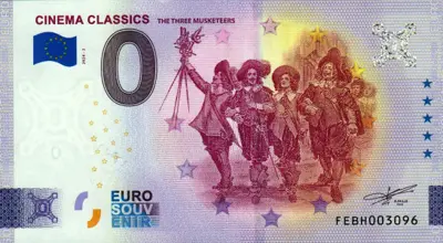 Billet 0€ CINEMA CLASSICSTHE THREE MUSKETEERS