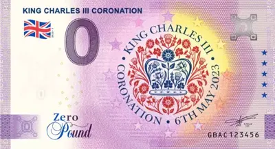 Billet 0€ KING CHARLES III CORONATION