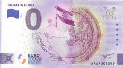 Billet 0€ CROATIA EURO
