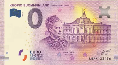 Billet 0€ KUOPIO SUOMI-FINLANDCITY OF MINNA CANTH