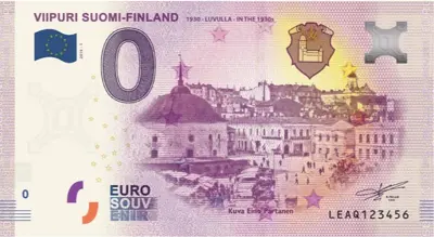 Billet 0€ VIIPURI SUOMI-FINLAND1930 - LUVULLA - IN THE 1930s