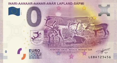 Billet 0€ INARI-AANAAR-AANAR-ANÁR LAPLAND-SÁPMI