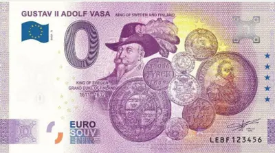 Billet 0€ GUSTAV II ADOLF VASAKING OF SWEDEN AND FINLAND