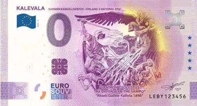 Billet 0€ KALEVALASUOMEN KANSALLISEEPOS - FINLAND'S NATIONAL EPIC