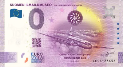 Billet 0€ SUOMEN ILMAILUMUSEO - THE FINNISH AVIATION MUSEUMConvair CV 440 Metropolitan FINNAIR OH-LRB
