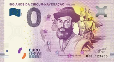 Billet 0€ 500 ANOS DA CIRCUM-NAVEGAÇÃO
