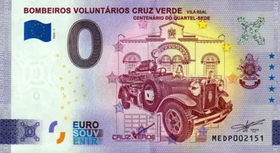 Billet 0€ BOMBEIROS VOLUNTARIOS CRUZ VERDEVILA REAL