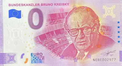 Billet 0€ BUNDESKANZLER BRUNO KREISKY