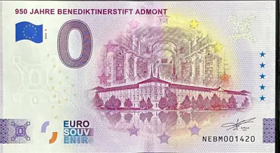 Billet 0€ 950 JAHRE BENEDIKTINERSTIFT ADMONT