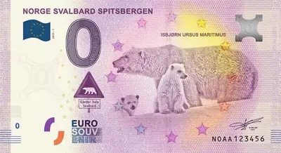 Billet 0€ NORGE SVALBARD SPITSBERGEN