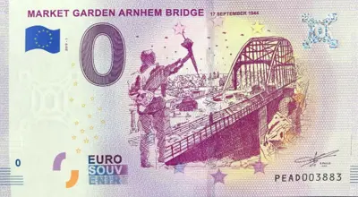 Billet 0€ MARKET GARDEN ARNHEM BRIDGE17 SEPTEMBER 1944