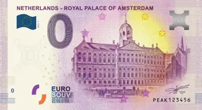 Billet 0€ NETHERLANDS - ROYAL PALACE OF AMSTERDAM