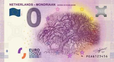 Billet 0€ NETHERLANDS - MONDRIAANAVOND; DE RODE BOOM