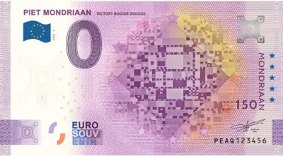 Billet 0€ PIET MONDRIAANVICTORY BOOGIE WOOGIE