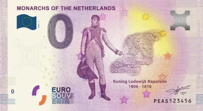 Billet 0€ MONARCHS OF THE NETHERLANDS