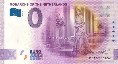 Billet 0€ MONARCHS OF THE NETHERLANDS