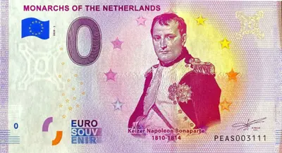 Billet 0€ MONARCHS OF THE NETHERLANDS