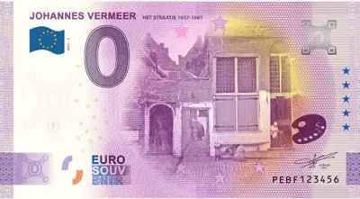 Billet 0€ JOHANNES VERMEERHAT STRAATJE 1657-1661