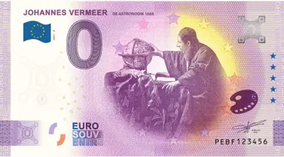 Billet 0€ JOHANNES VERMEERDE ASTRNOOM 1668