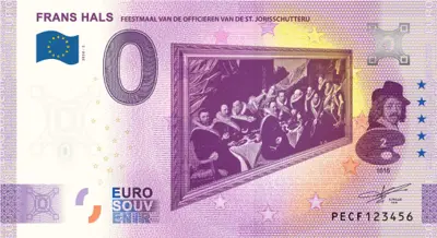 Billet 0€ FRANS HALSFEESTMAAL VAN DE OFFICIEREN VAN DE ST.JORISSCHUTTERIJ