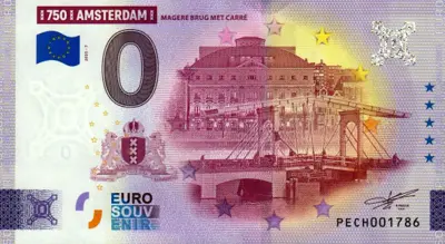 Billet 0€ 750 AMSTERDAMMAGERE BRUG MET CARRE