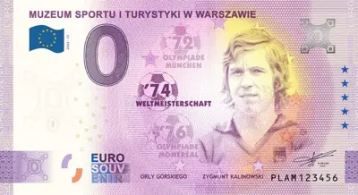 Billet 0€ MUZEUM SPORTU I TURYSTYKI W WARSZAWIE