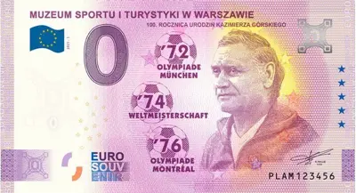 Billet 0€ MUZEUM SPORTU I TURYSTYKI W WARSZAWIE