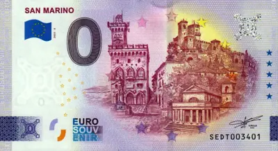 Billet 0€ SAN MARINO
