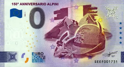 Billet 0€ 150° ANNIVERSARIO ALPINI