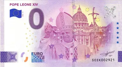 Billet 0€ POPE LEONE XIV