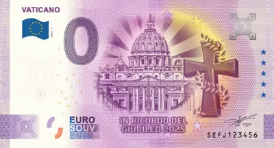 Billet 0€ VATICANOIN RICORDO DEL GIUBILEO 2025