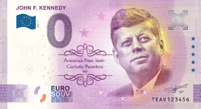 Billet 0€ JOHN F. KENNEDY