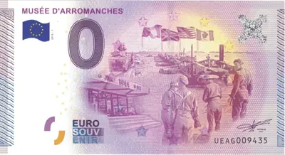 Billet 0€ MUSÉE D'ARROMANCHES