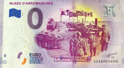 Billet 0€ MUSÉE D'ARROMANCHES