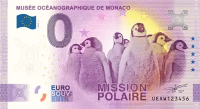 Billet 0€ MUSÉE OCÉANOGRAPHIQUE DE MONACO MISSION POLAIRE
