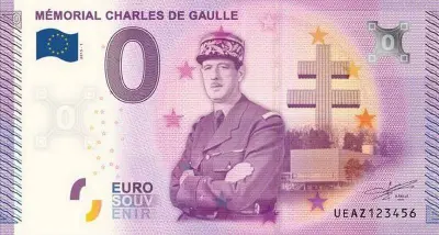 Billet 0€ MÉMORIAL CHARLES DE GAULLE