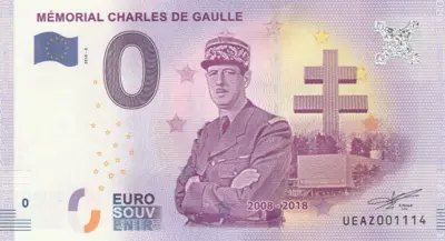 Billet 0€ MÉMORIAL CHARLES DE GAULLE